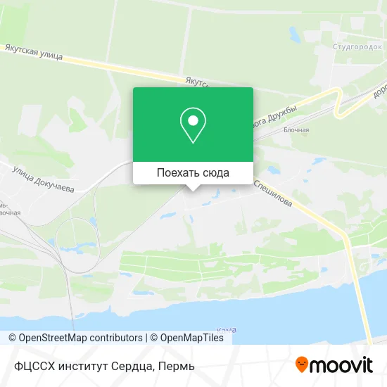 Карта ФЦССХ институт Сердца