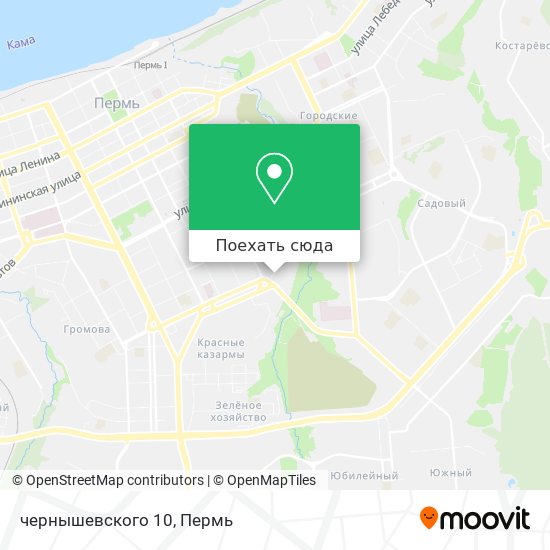 Карта чернышевского 10
