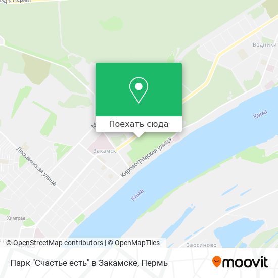 Пермь закамск карта