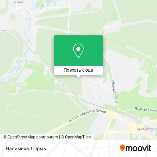 Карта Налимиха