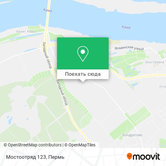 Карта Мостоотряд 123