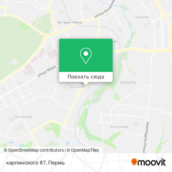 Карта карпинского 87