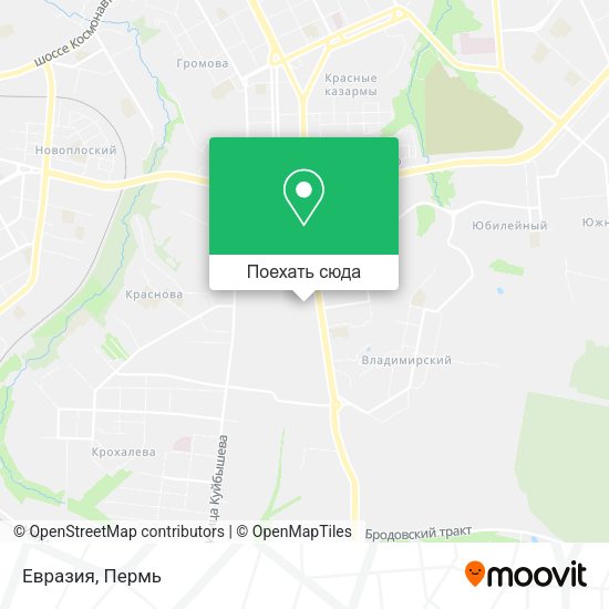 Карта Евразия