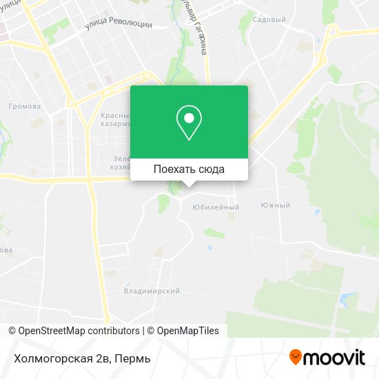 Карта Холмогорская 2в