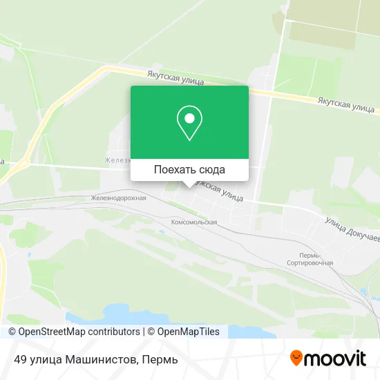 Карта 49 улица Машинистов