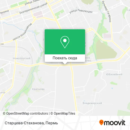 Карта Старцева-Стаханова