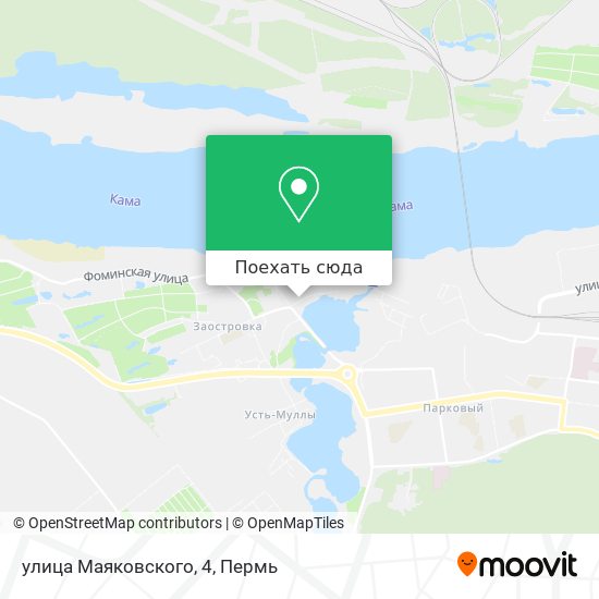 Карта улица Маяковского, 4