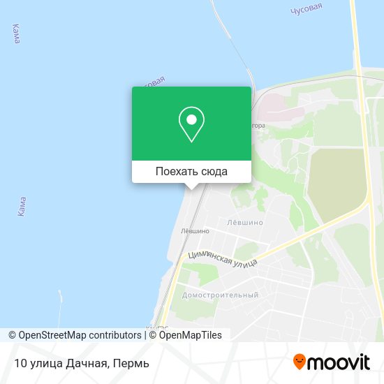 Карта 10 улица Дачная
