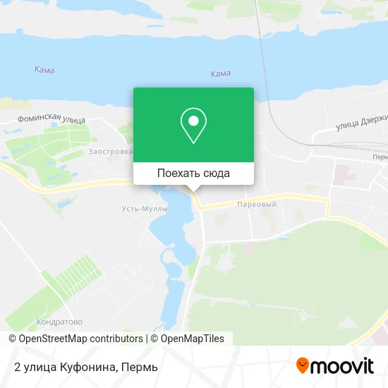Карта 2 улица Куфонина