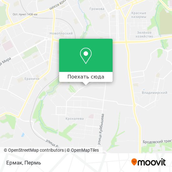 Карта Ермак