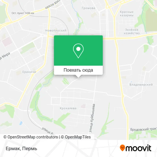 Карта Ермак