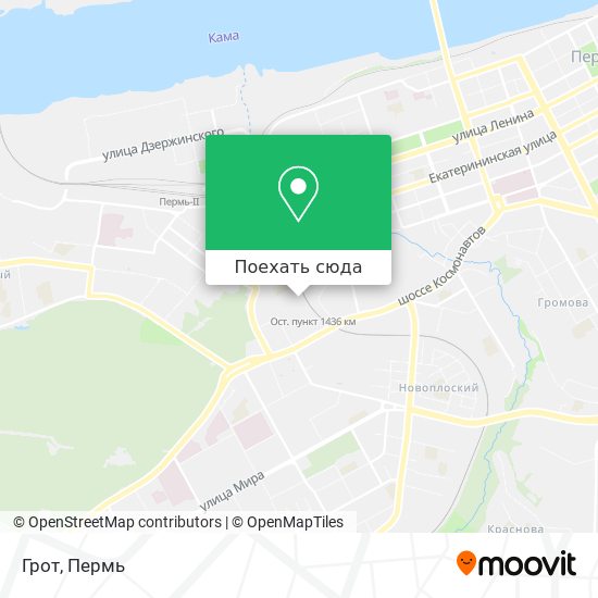 Карта Грот