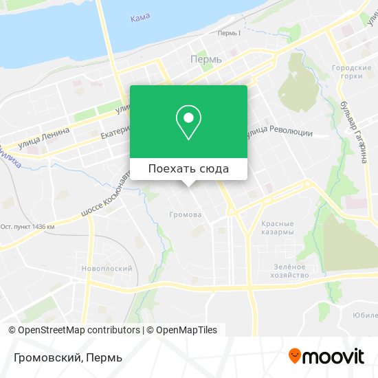 Карта Громовский