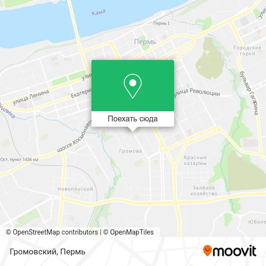 Карта Громовский