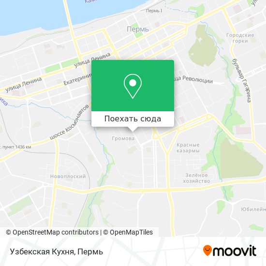 Карта Узбекская Кухня