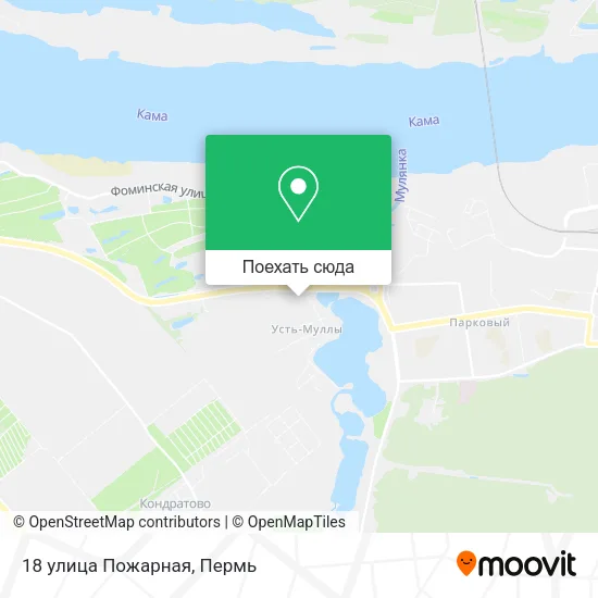 Карта 18 улица Пожарная