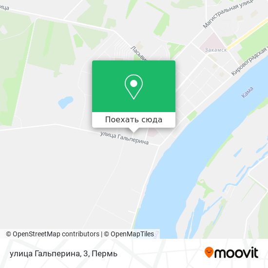 Карта улица Гальперина, 3
