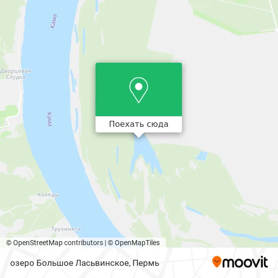 Карта озеро Большое Ласьвинское
