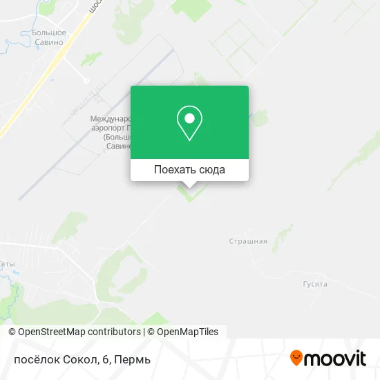Карта посёлок Сокол, 6