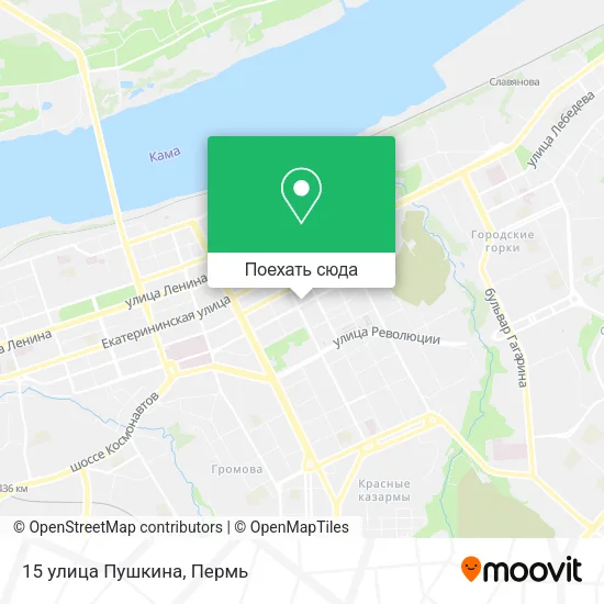 Карта 15 улица Пушкина
