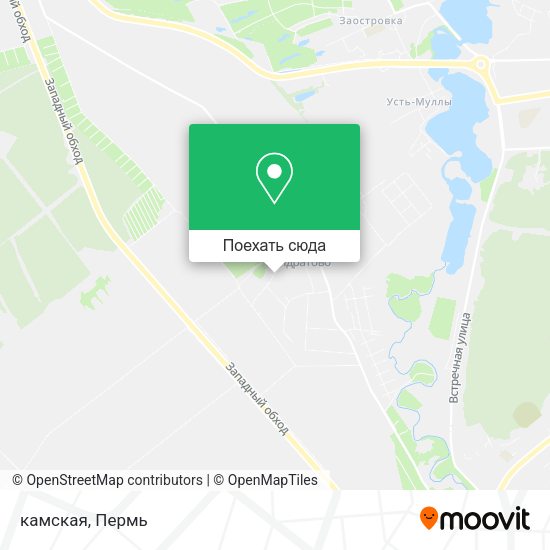 Карта камская