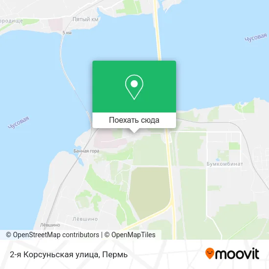 Карта 2-я Корсуньская улица