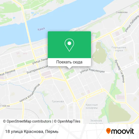 Карта 18 улица Краснова
