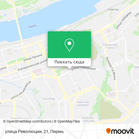 Карта улица Революции, 21