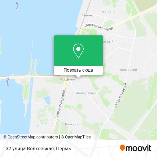Карта 32 улица Волховская