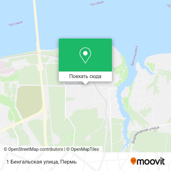 Карта 1 Бенгальская улица