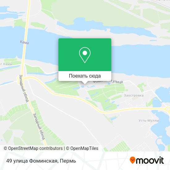 Карта 49 улица Фоминская