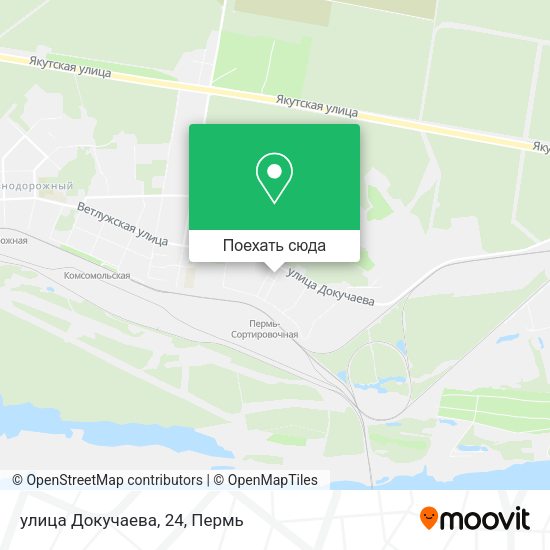 Карта улица Докучаева, 24