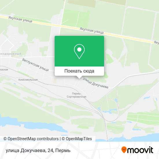 Карта улица Докучаева, 24