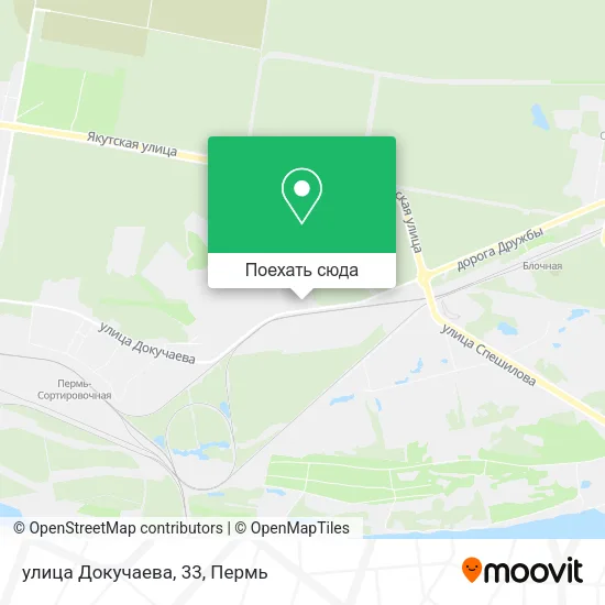 Карта улица Докучаева, 33