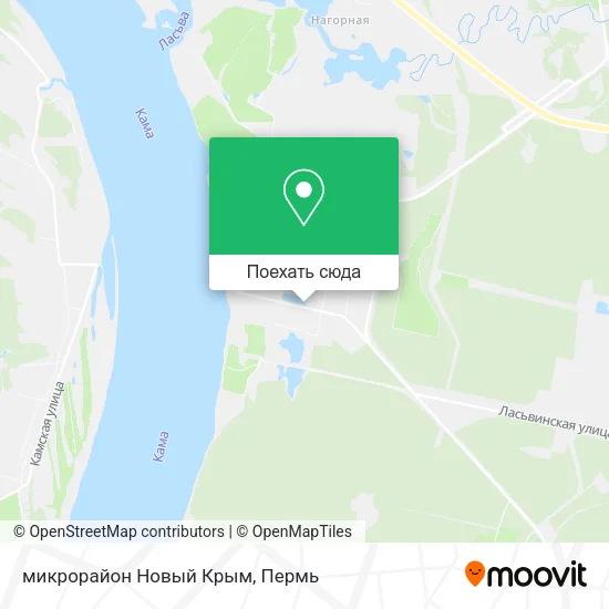 Карта микрорайон Новый Крым