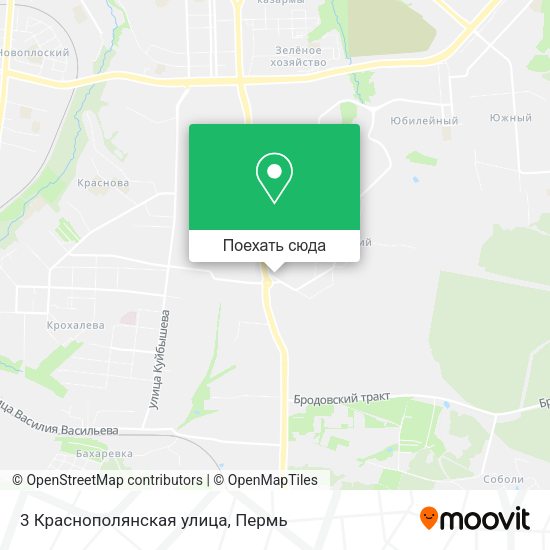 Карта 3 Краснополянская улица