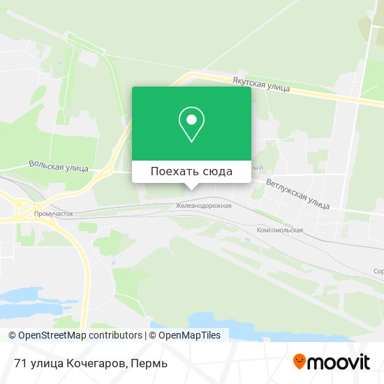 Карта 71 улица Кочегаров