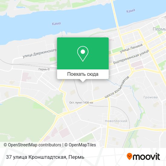 Карта 37 улица Кронштадтская