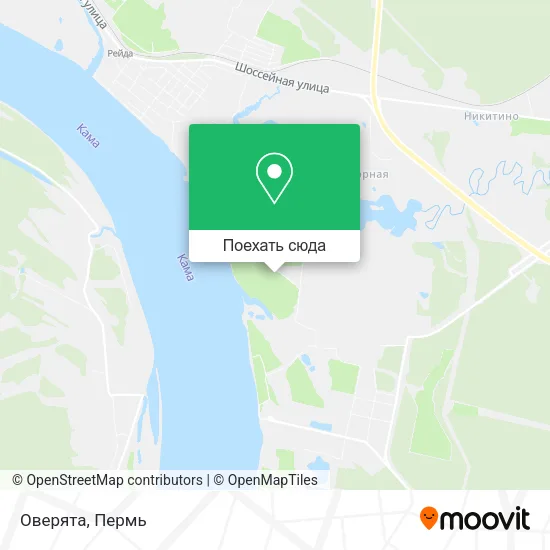 Карта Оверята