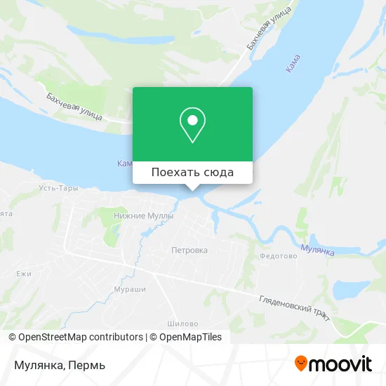 Карта Мулянка