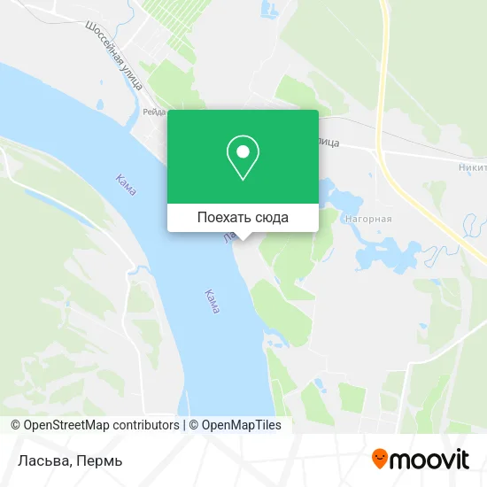 Карта Ласьва