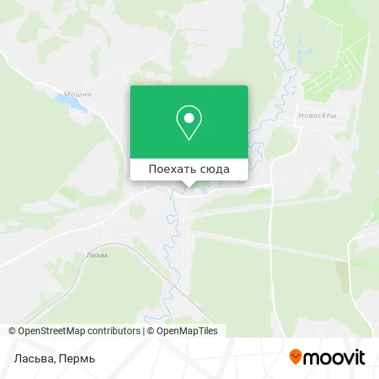 Карта Ласьва