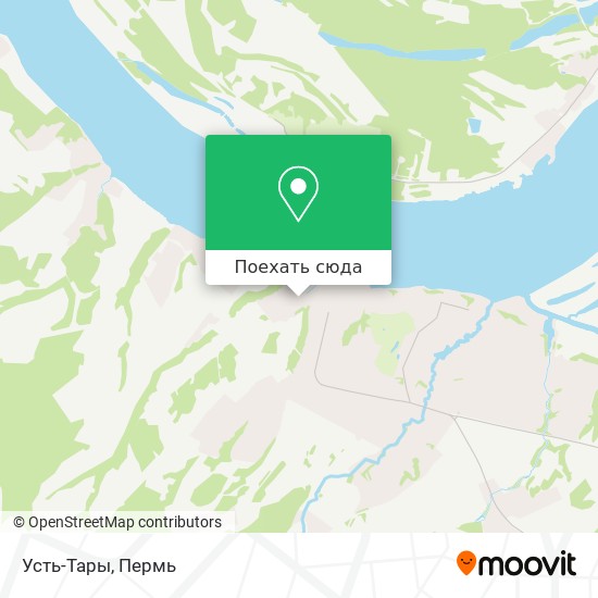 Карта Усть-Тары