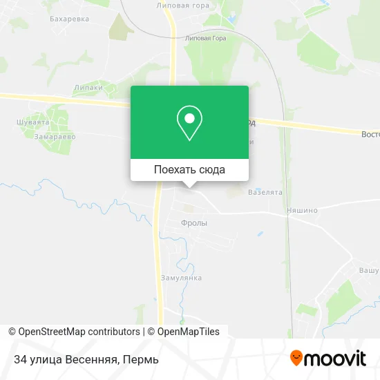 Карта 34 улица Весенняя