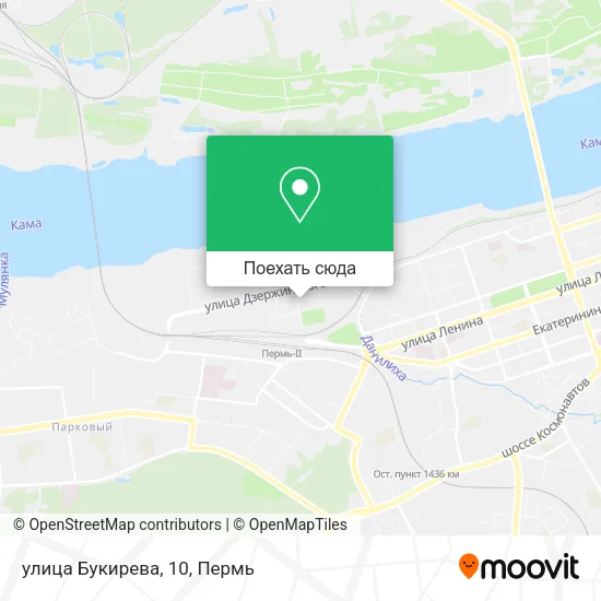Карта улица Букирева, 10