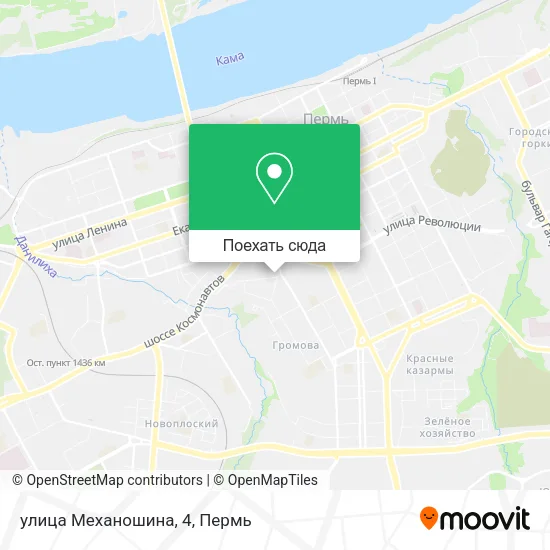 Карта улица Механошина, 4