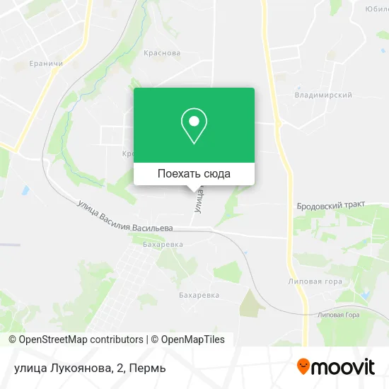 Карта улица Лукоянова, 2