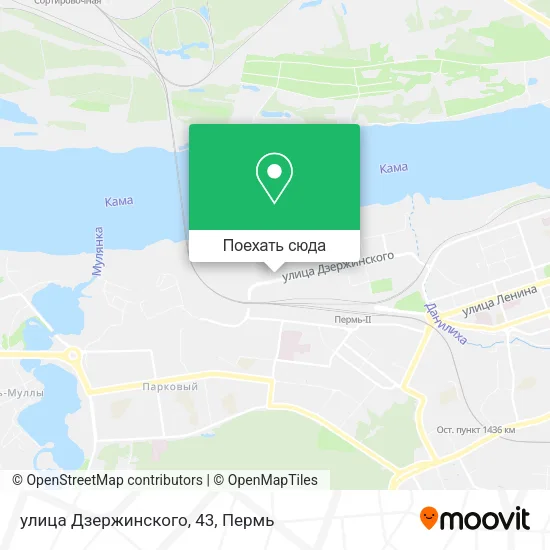 Карта улица Дзержинского, 43