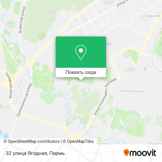Карта 32 улица Ягодная