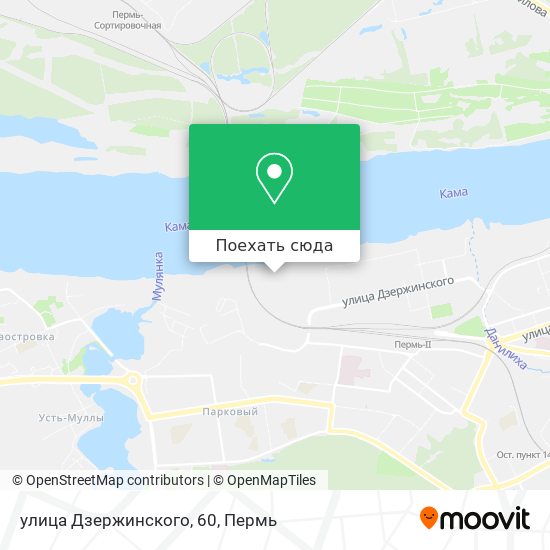 Карта улица Дзержинского, 60